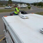 RV roof cleaner