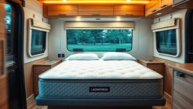 What are the dimensions of a queen size Rv mattress