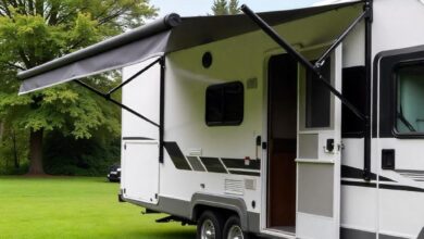 electric RV awning