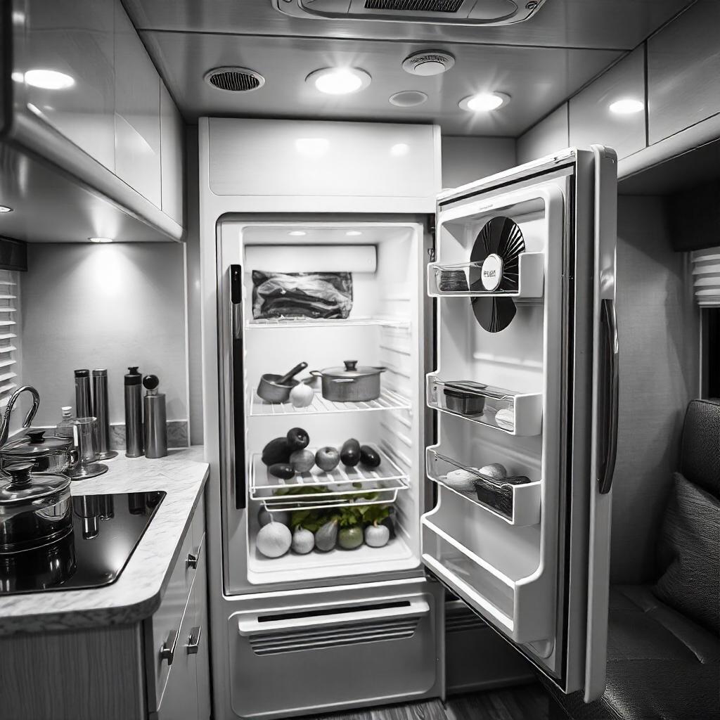 Adding a fan to your RV fridge