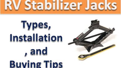 RV stabilizer jacks