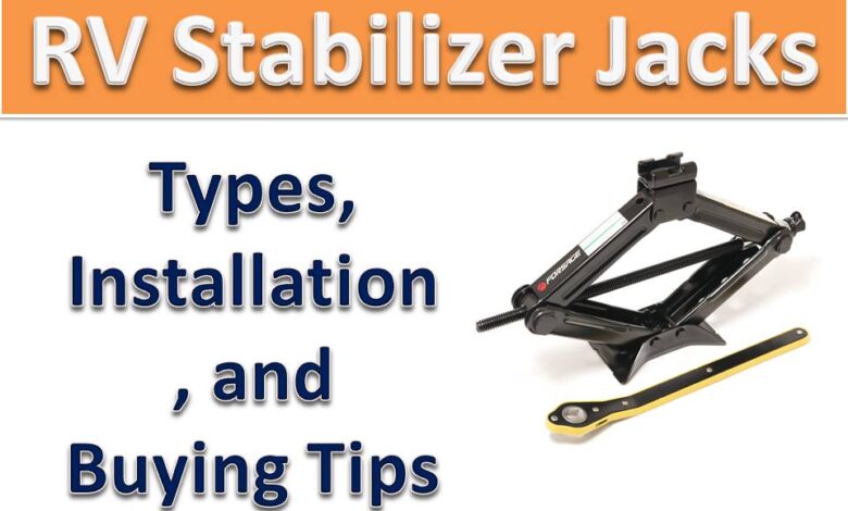 RV stabilizer jacks